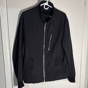 Banana Republic men’s medium Black Zip-Up Jacket